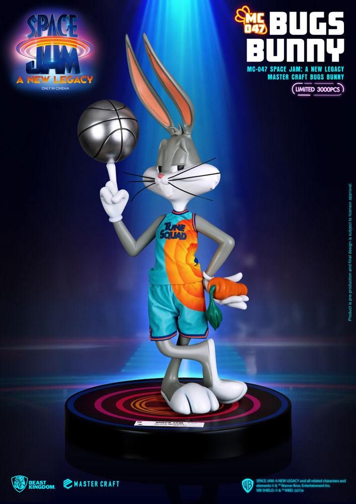 Space Jam A New Legacy Master Craft Statue Bugs Bunny 43 cm Beast Kingdom Toys