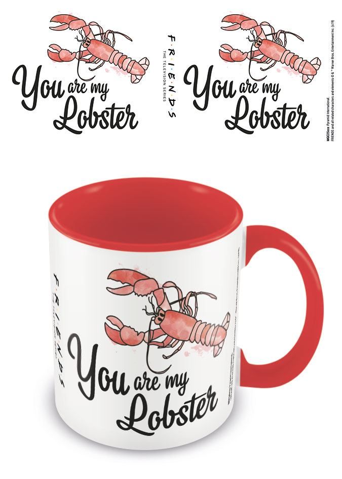 Friends Coloured Inner Mug You are my Lobster Pyramid International