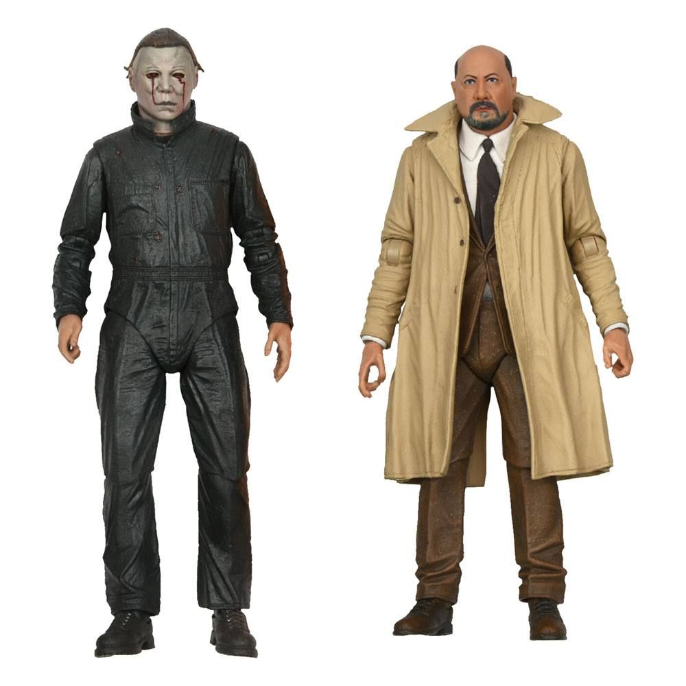 Halloween II Ultimate Action Figure 2-Pack Michael Myers & Dr Loomis 18 cm NECA