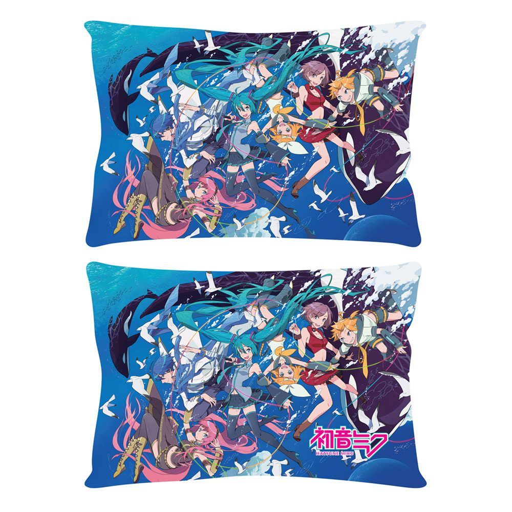 Hatsune Miku Pillow Miku & Friends (Ocean) 50 x 35 cm POPbuddies
