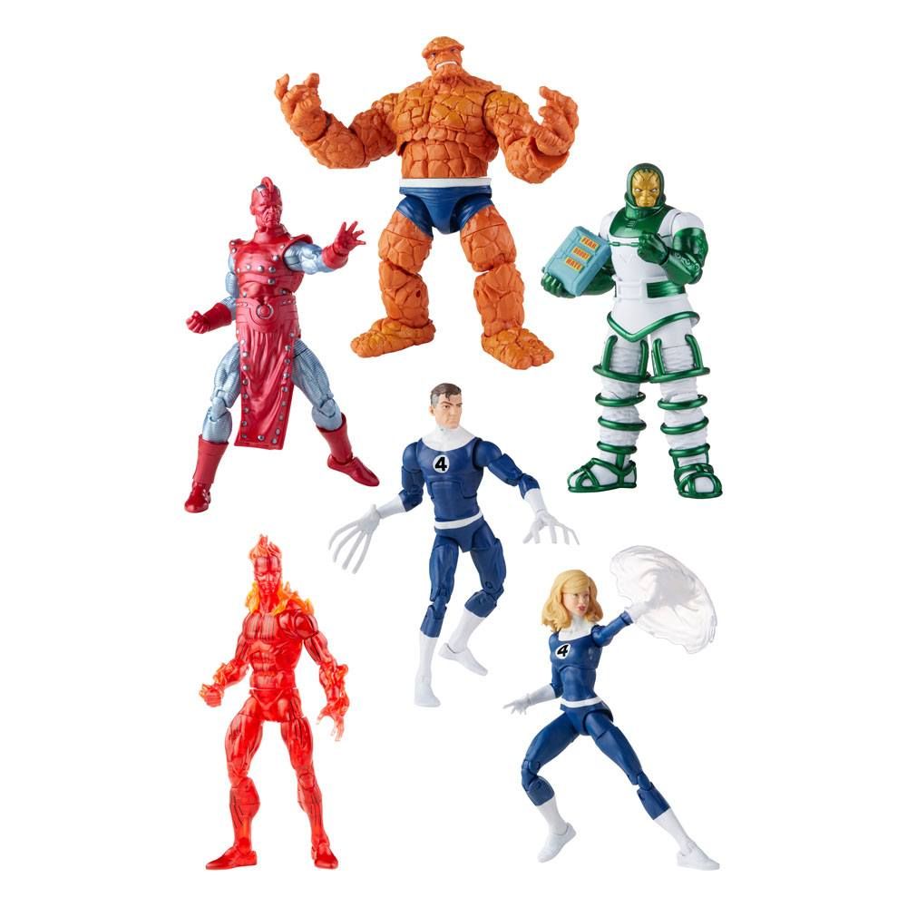 Marvel Legends Retro Collection Action Figures 15 cm Fantastic Four 2021 Wave 1 Assortment (6) Hasbro
