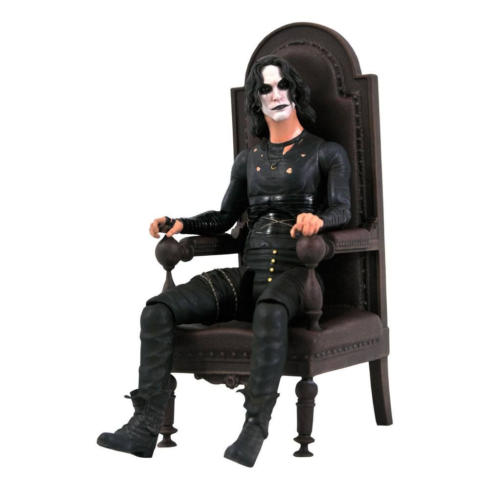 The Crow Deluxe Action Figure Eric Draven in Chair SDCC 2021 Exclusive 18 cm Diamond Select