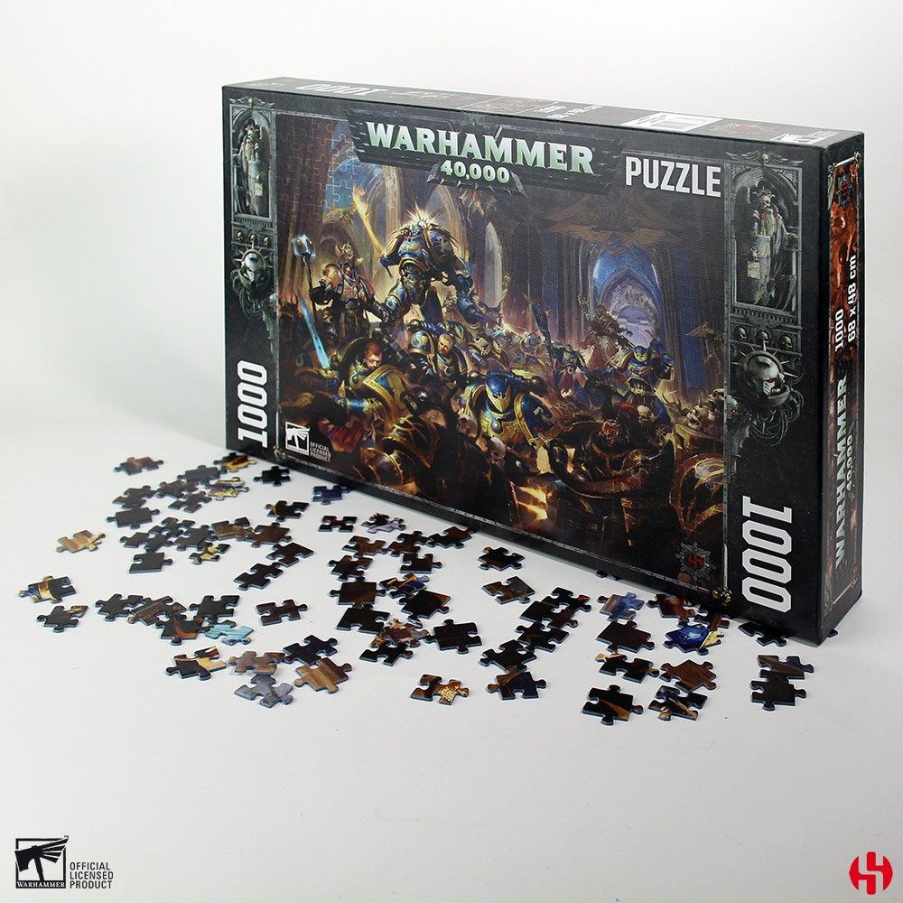 Warhammer 40K Jigsaw Puzzle Gulliman vs Black Legion (1000 pieces) Semic
