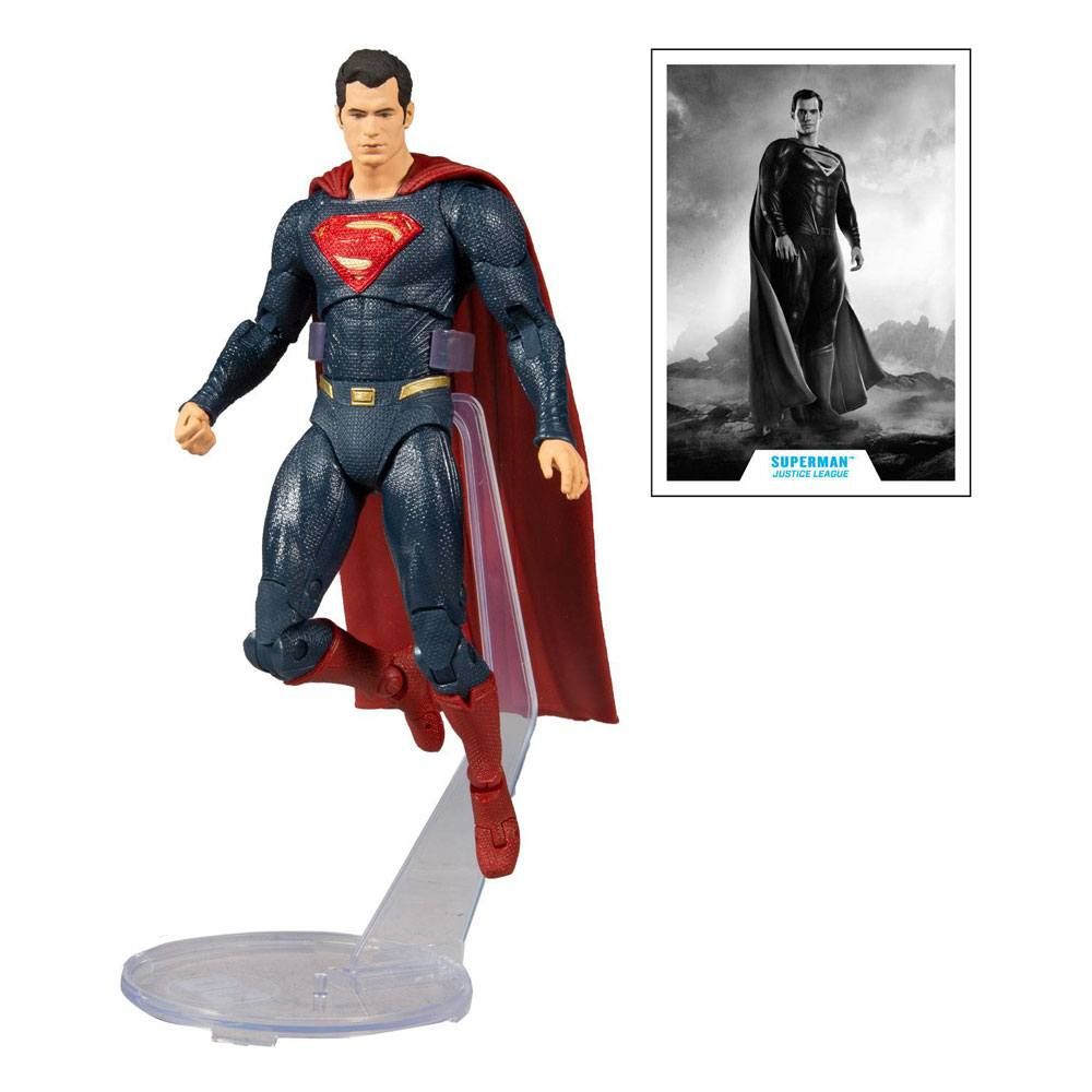 DC Justice League Movie Action Figure Superman (Blue/Red Suit) 18 cm McFarlane Toys