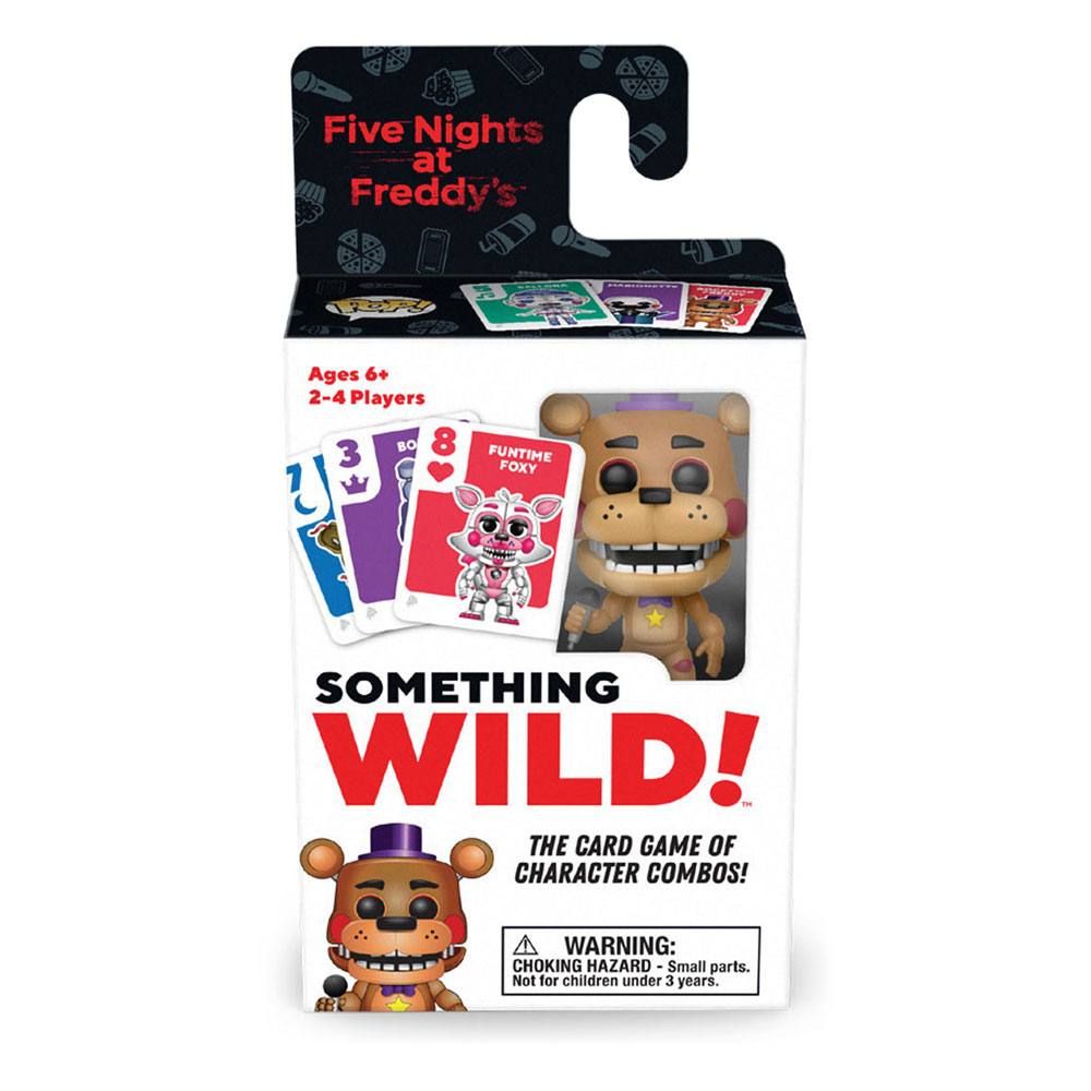 Five Nights At Freddy's Card Game Something Wild! Rockstar Freddy Case (4) English Version Funko