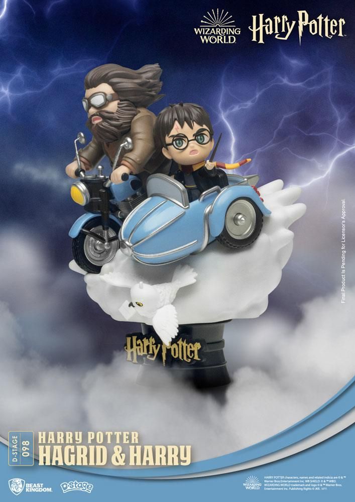 Harry Potter D-Stage PVC Diorama Hagrid & Harry New Version 15 cm Beast Kingdom Toys