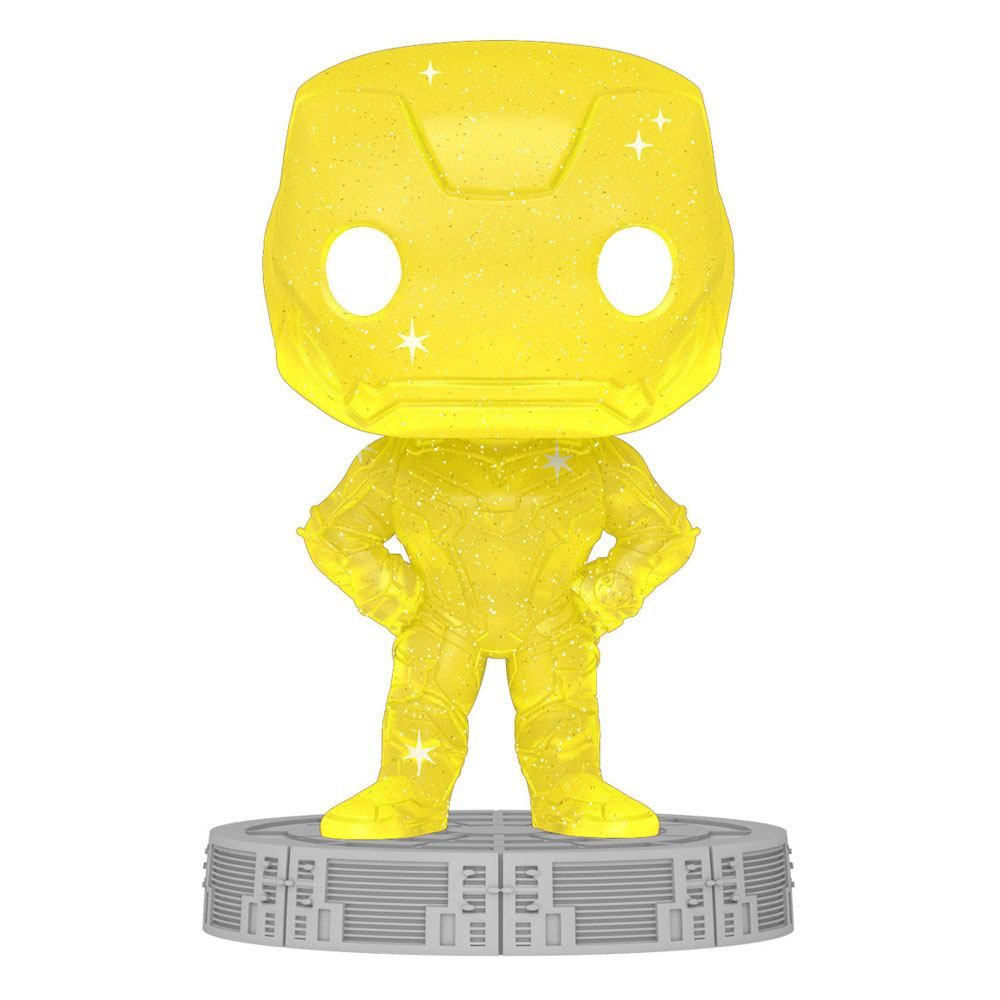 Infinity Saga POP! Artist Series Vinyl Figure Iron Man (Yellow) 9 cm Funko