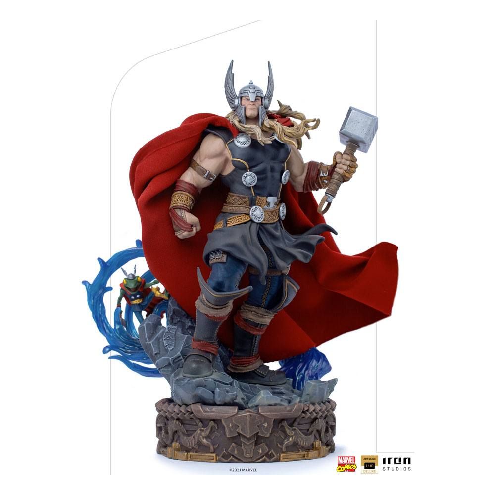 Marvel Comics Deluxe Art Scale Statue 1/10 Thor Unleashed 28 cm Iron Studios