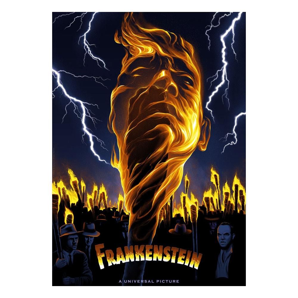 Universal Monsters Art Print Frankenstein Limited Edition 42 x 30 cm FaNaTtik