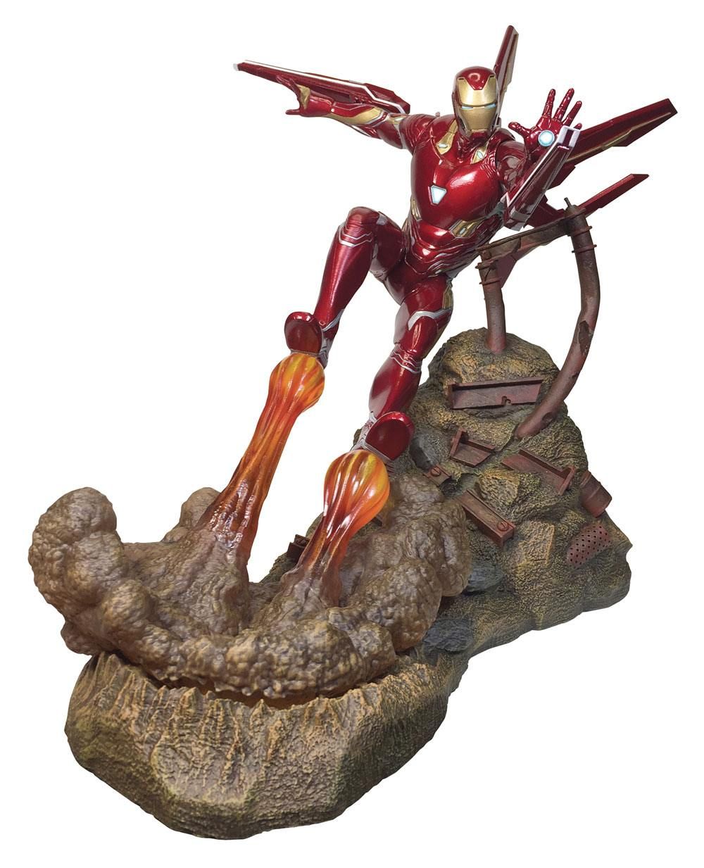 Avengers Infinity War Marvel Movie Premier Collection Statue Iron Man MK50 30 cm Diamond Select