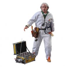 Back To The Future Movie Masterpiece Action Figure 1/6 Doc Brown (Deluxe Version) 30 cm Hot Toys
