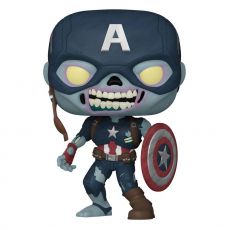 Marvel What If...? POP! TV Vinyl Figure Zombie Captain America 9 cm