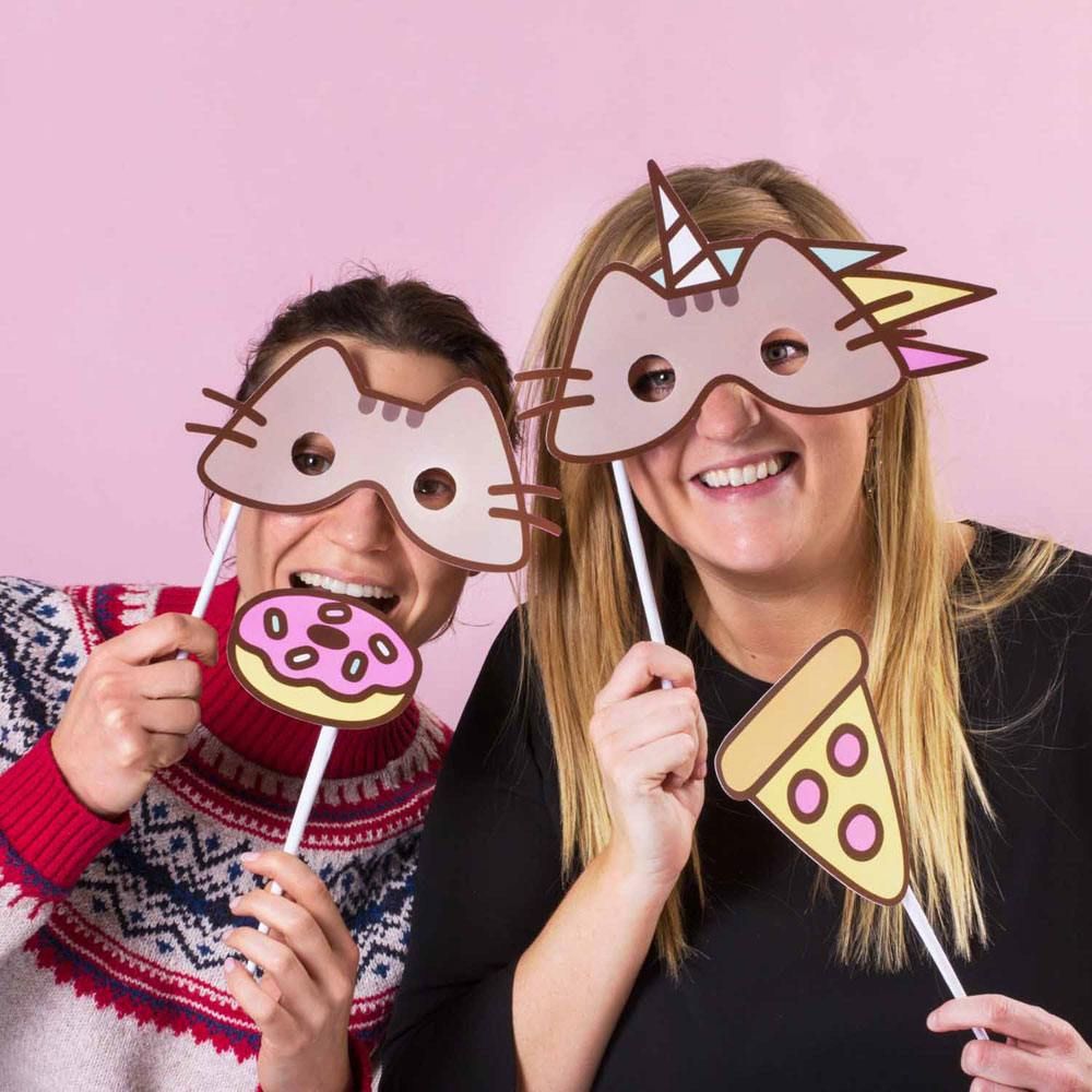Pusheen Party Photo Booth Kit Thumbs Up