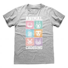Animal Crossing T-Shirt Pastel Square Size M