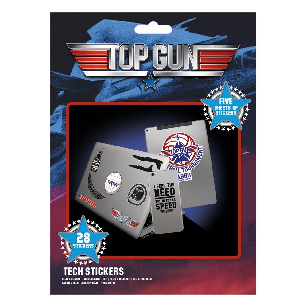 Top Gun Tech Sticker Pack (10) Pyramid International