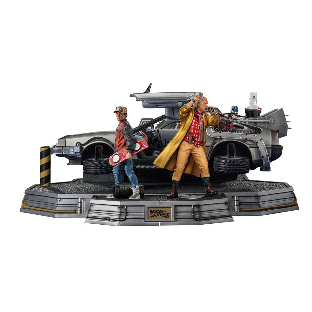 Back to the Future II Art Scale Statues 1/10 Full Set Deluxe 58 cm Iron Studios