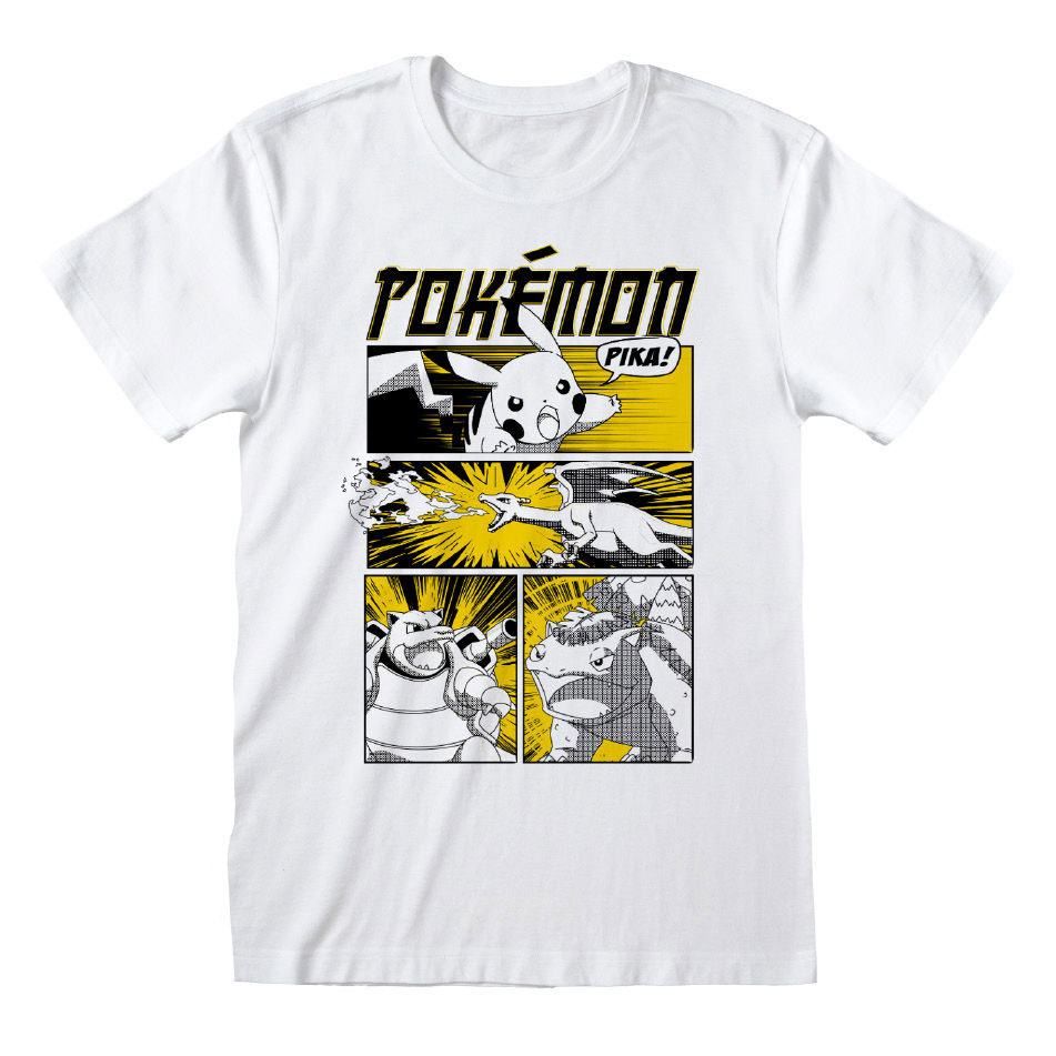 Pokemon T-Shirt Anime Style Cover Size L Heroes Inc