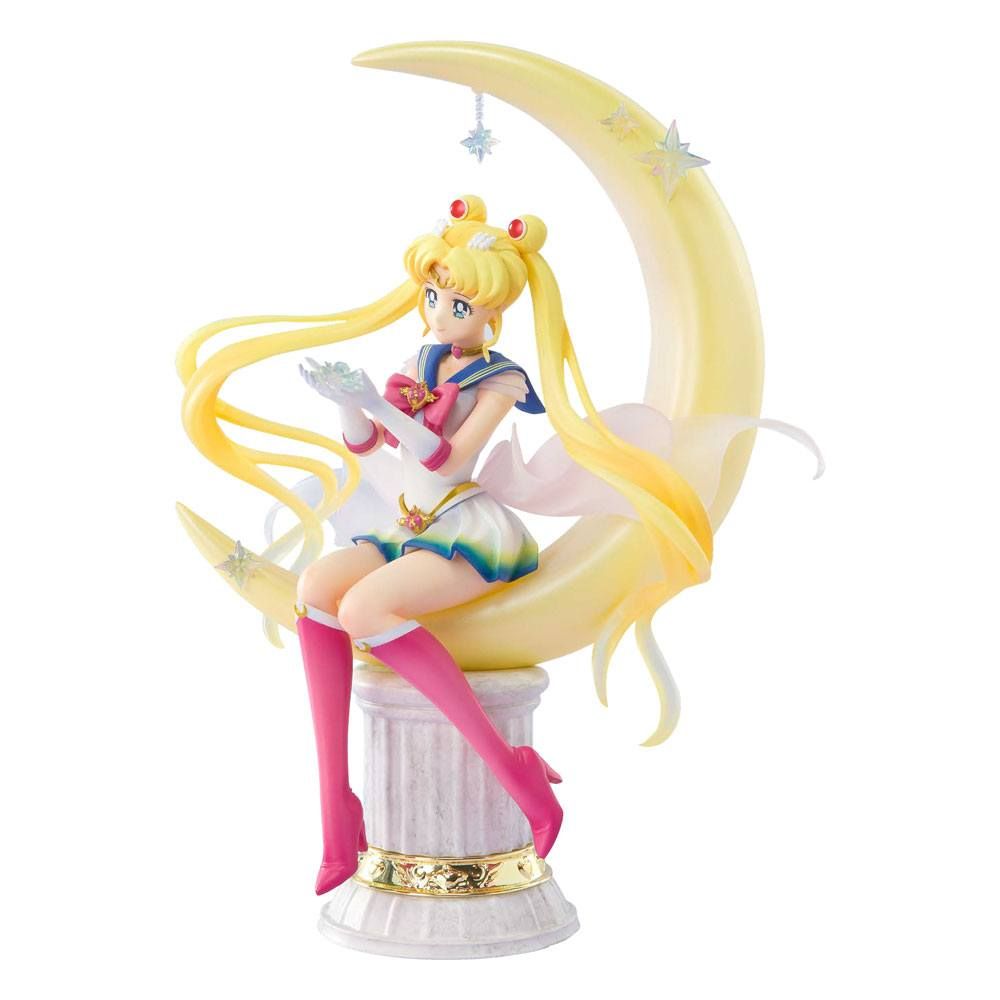 Sailor Moon Eternal FiguartsZERO Chouette PVC Statue Super Sailor Moon Bright Moon 19 cm Bandai Tamashii Nations