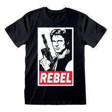 Star Wars T-Shirt Han Solo Rebel Size L
