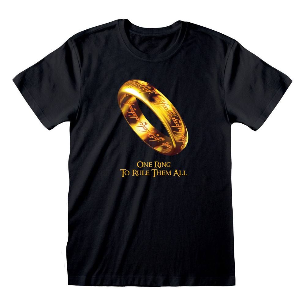 The Lord of the Rings T-Shirt One Ring To Rule Them All Size M Heroes Inc