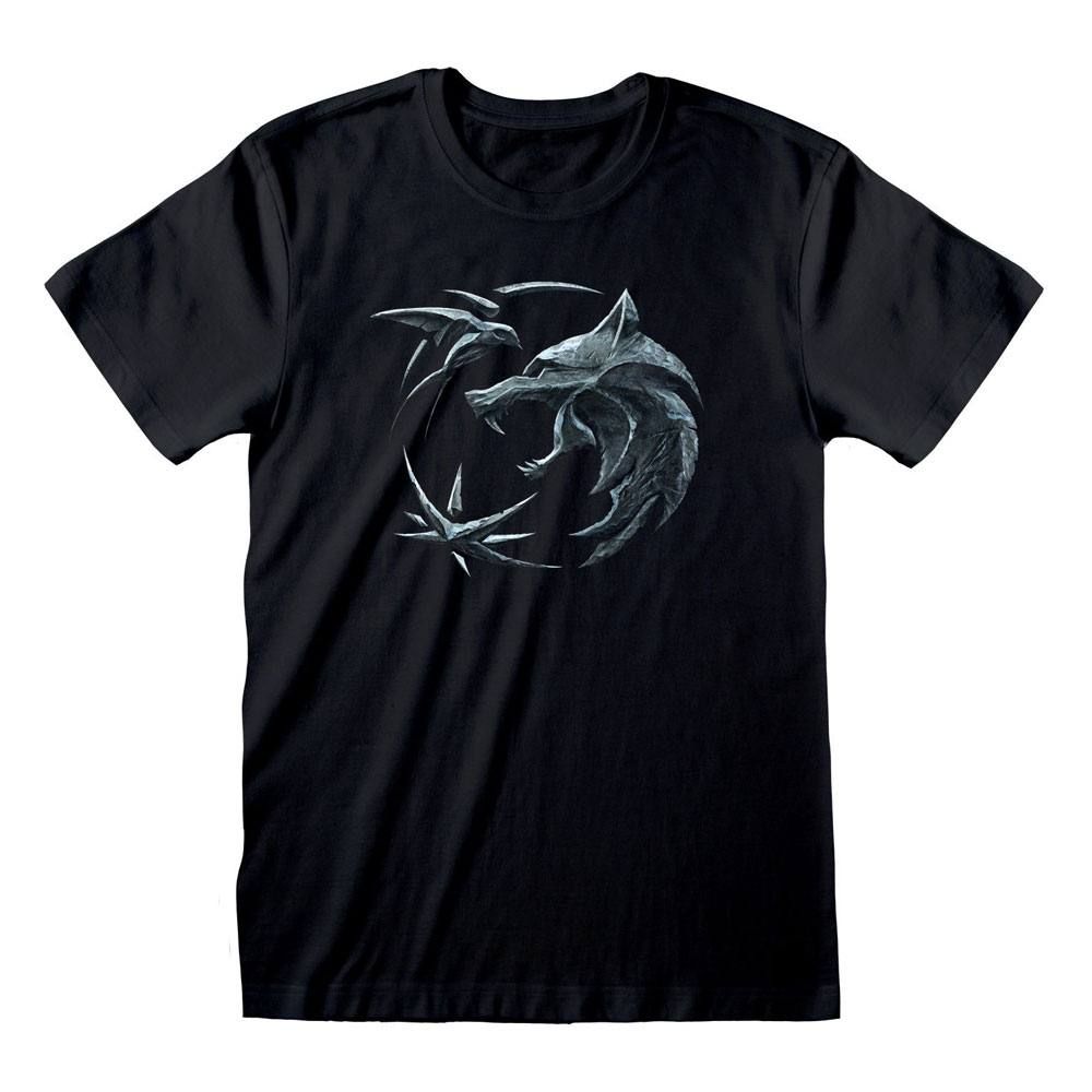 The Witcher T-Shirt Emblem Size M Heroes Inc