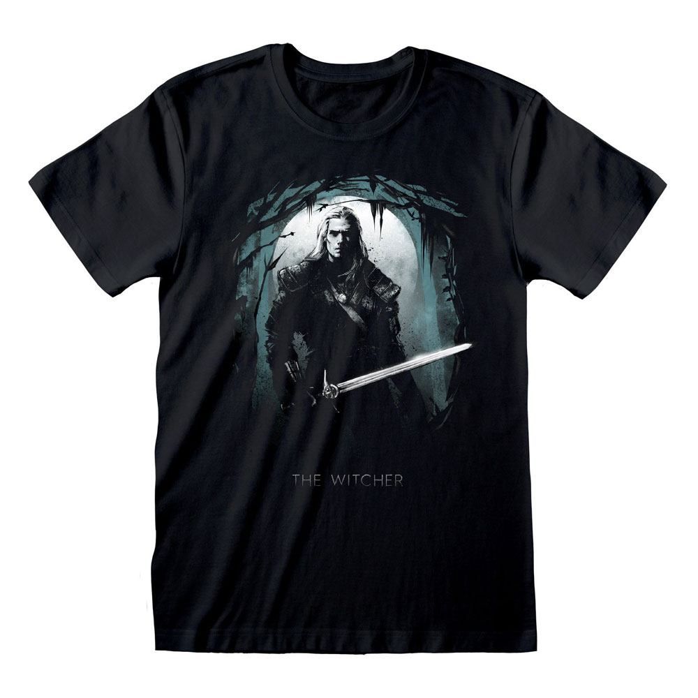 The Witcher T-Shirt Silhouette Size M Heroes Inc