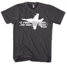 Top Gun Printed t-shirt I Feel The Need For Speed | S, M, L, XL, XXL