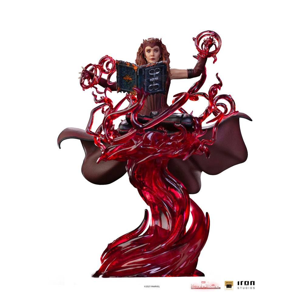 WandaVision Deluxe Art Scale Statue 1/10 Scarlet Witch 24 cm Iron Studios