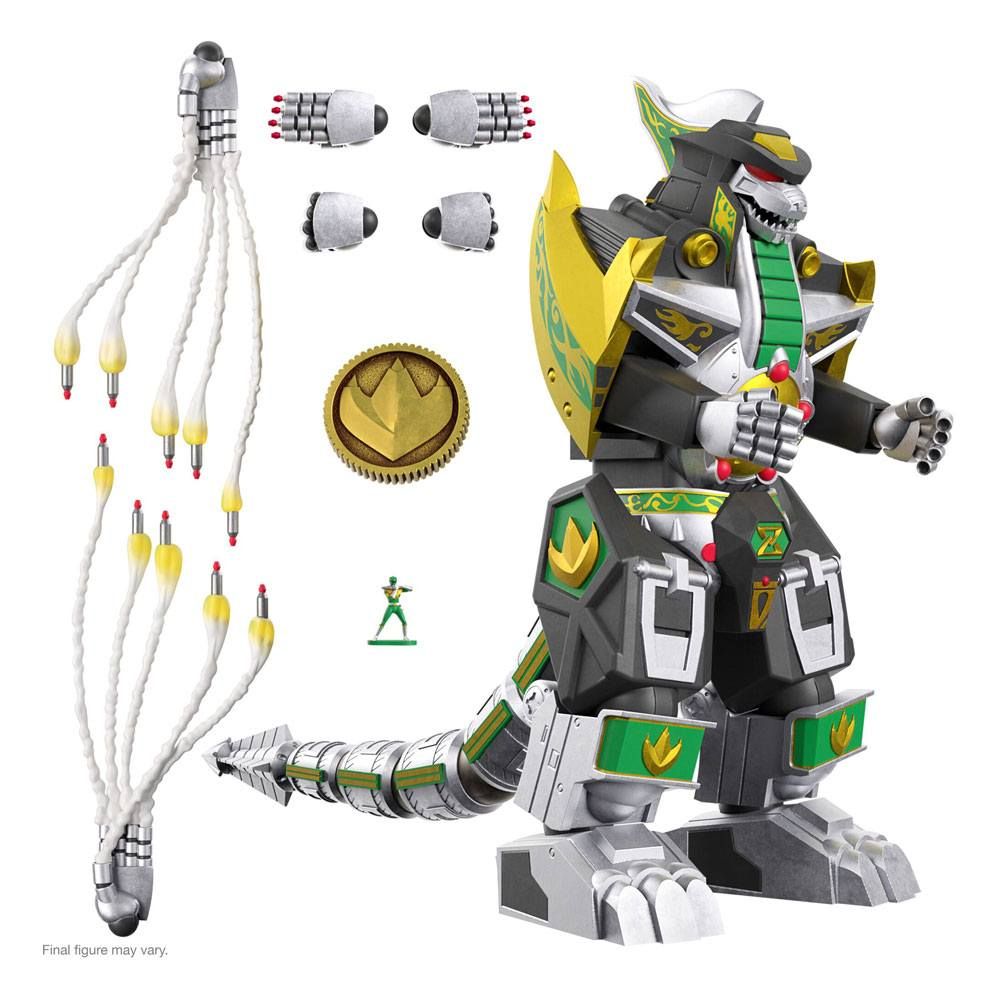 Mighty Morphin Power Rangers Ultimates Action Figure Dragonzord 23 cm Super7