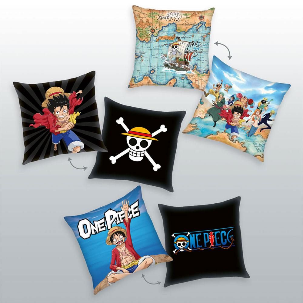 One Piece Pillows 3-Pack Characters 40 x 40 cm Herding