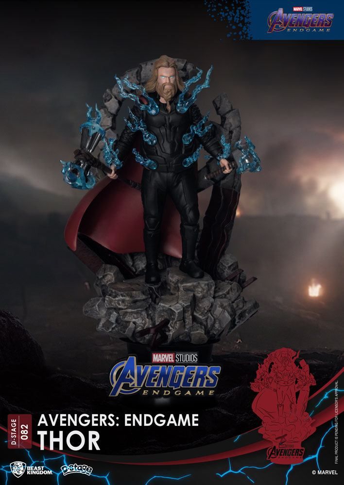Avengers: Endgame D-Stage PVC Diorama Thor Closed Box Version 16 cm Beast Kingdom Toys