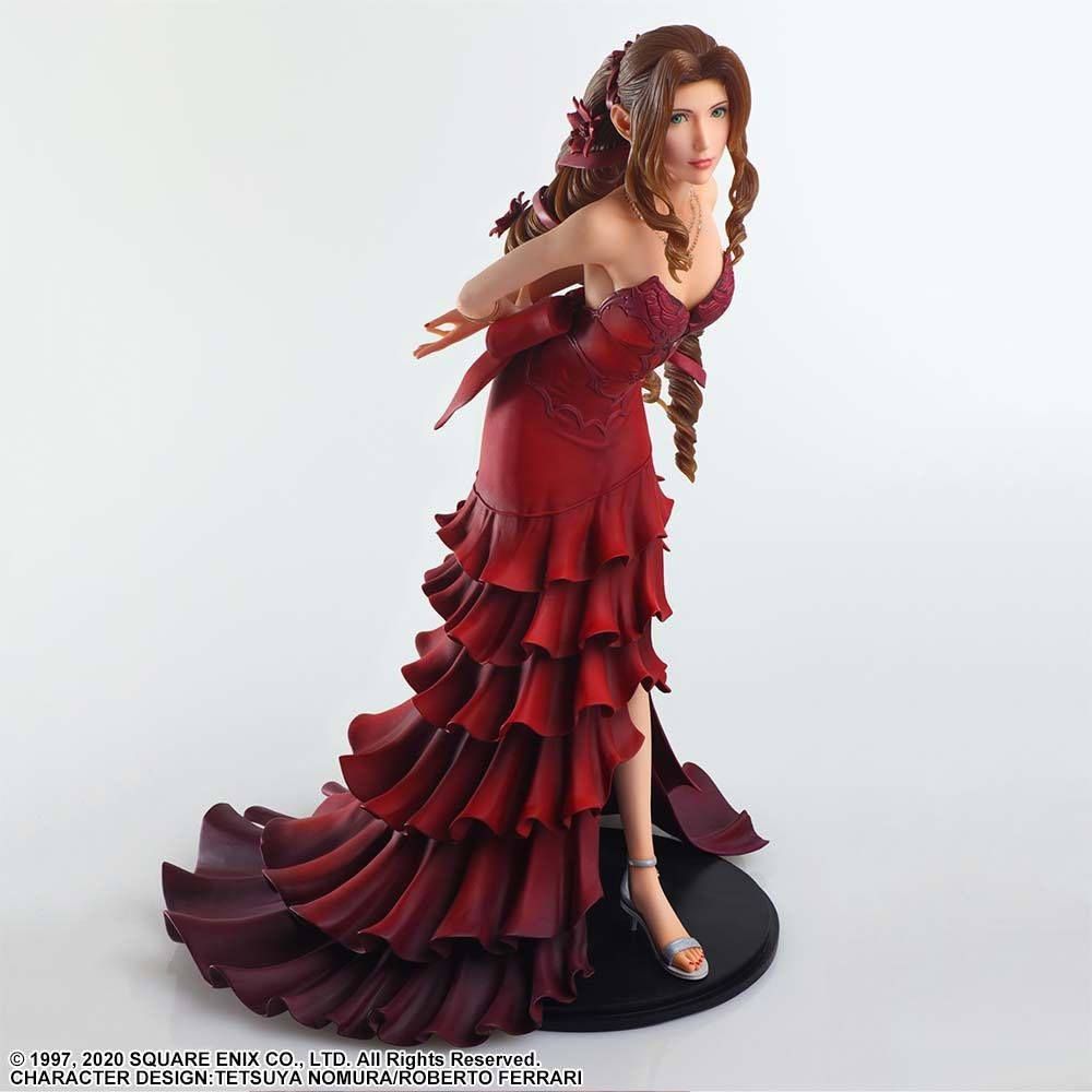 Final Fantasy VII Remake Static Arts Gallery Statue Aerith Gainsborough Dress Ver. 24 cm Square-Enix