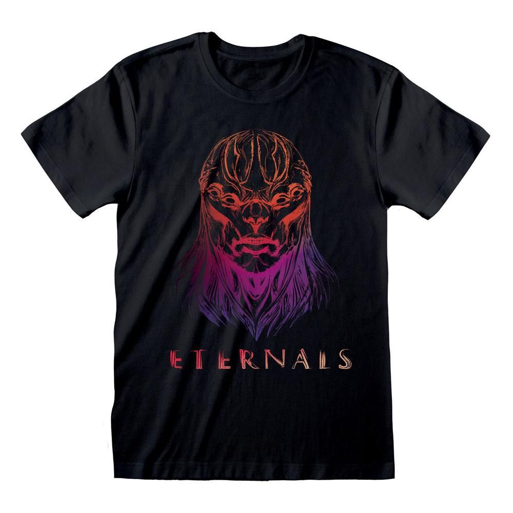 Marvel Comics Eternals T-Shirt Alien Black Size L Heroes Inc