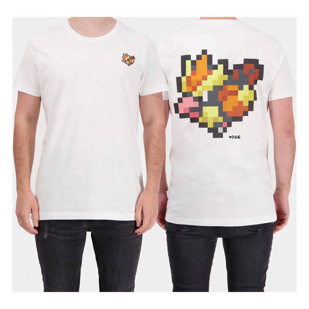 Pokémon T-Shirt Pixel Pikachu Size L Difuzed