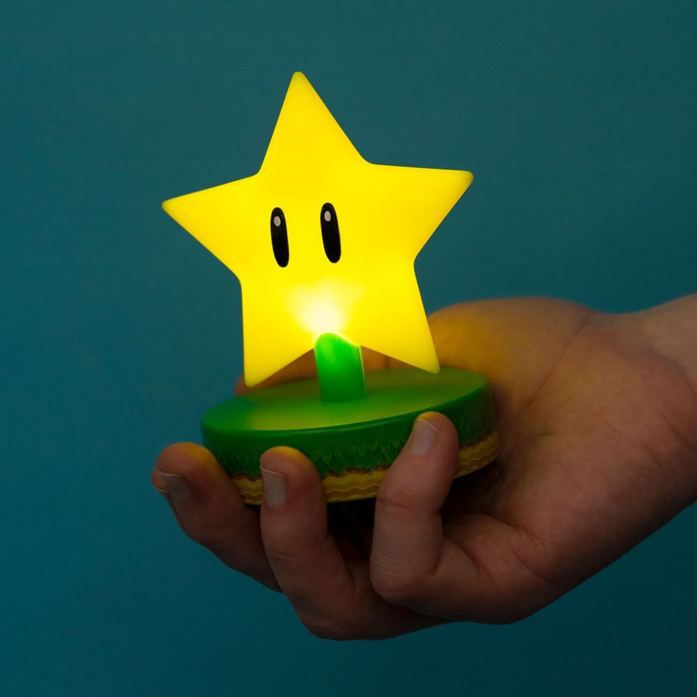 Super Mario Icon Light Super Star (V2) Paladone Products