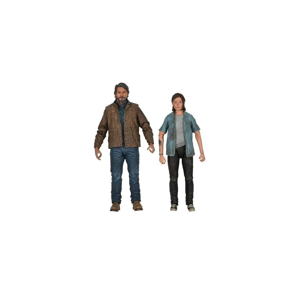 The Last of Us Part II Ultimate Action Figure 2-Pack Joel and Ellie 18 cm NECA