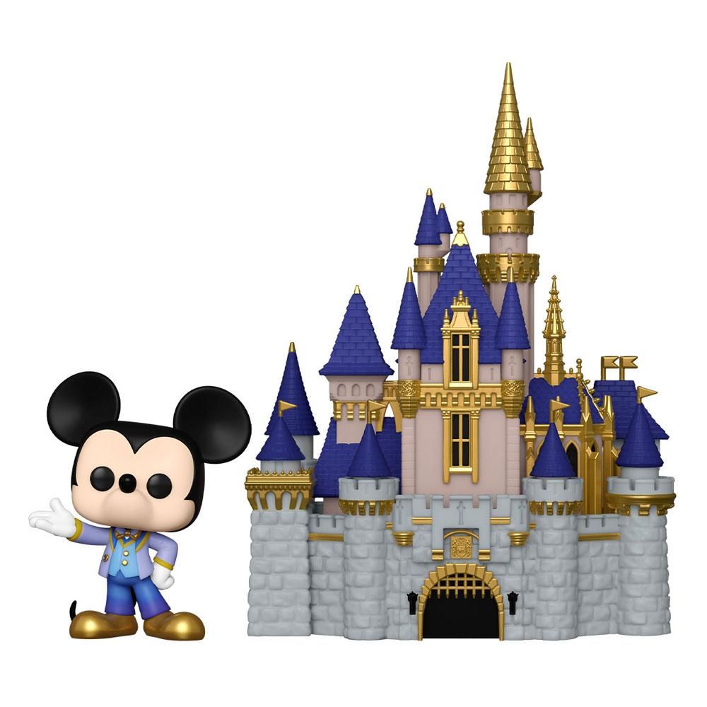 Walt Disney World 50th Anniversary POP! Town Vinyl Figure Castle & Mickey 9 cm Funko