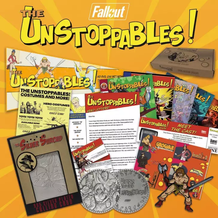 Fallout Collector Gift Box The Unstoppables Fan Club Limited Edition FaNaTtik