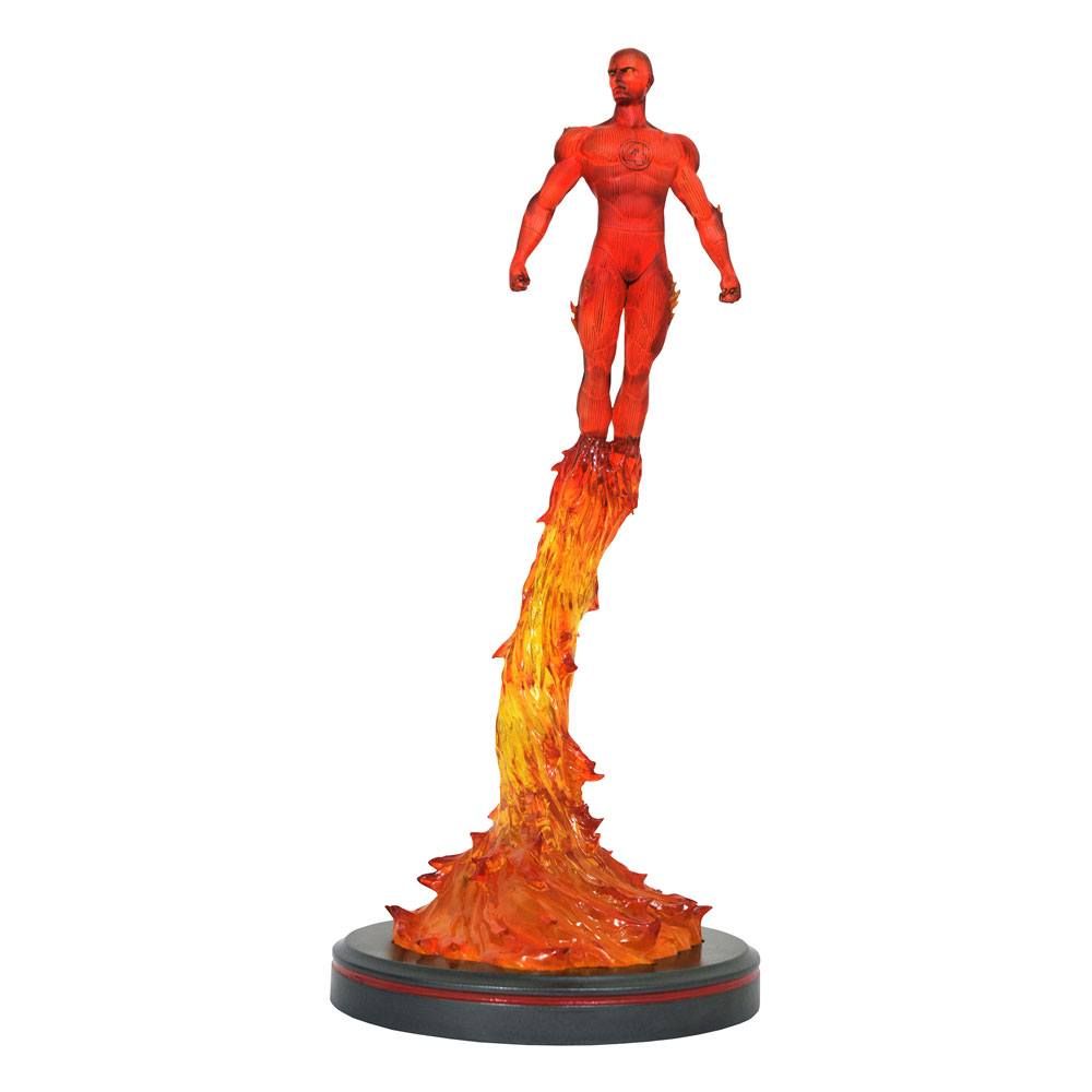 Marvel Comic Premier Collection Statue Human Torch 36 cm Diamond Select