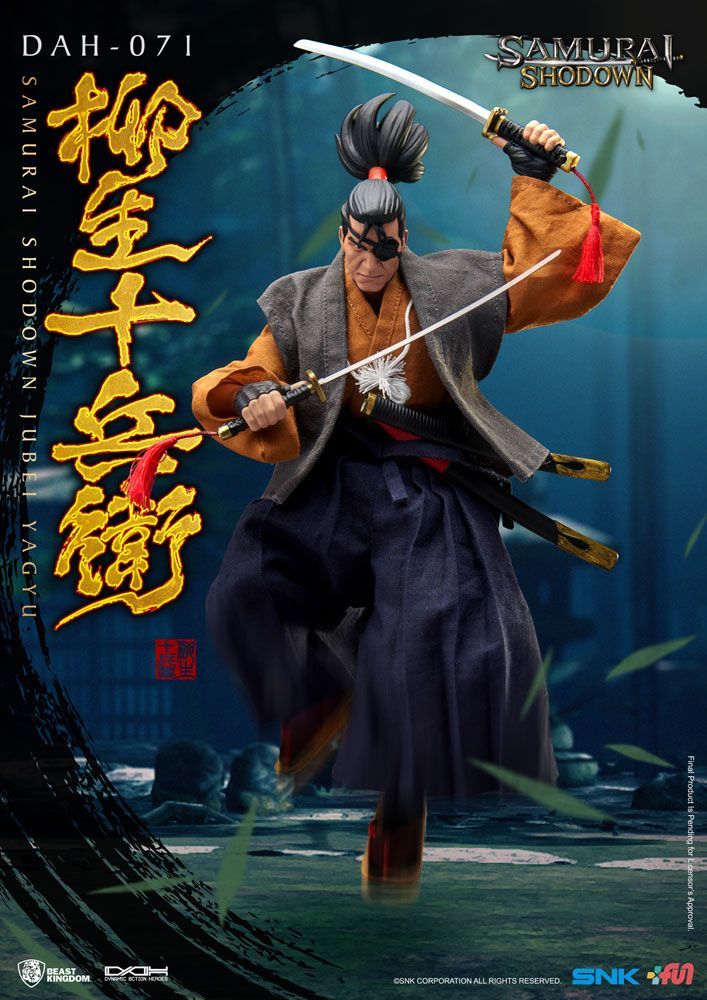 Samurai Shodown Dynamic 8ction Heroes Action Figure 1/9 Jubei Yagyu 21 cm Beast Kingdom Toys