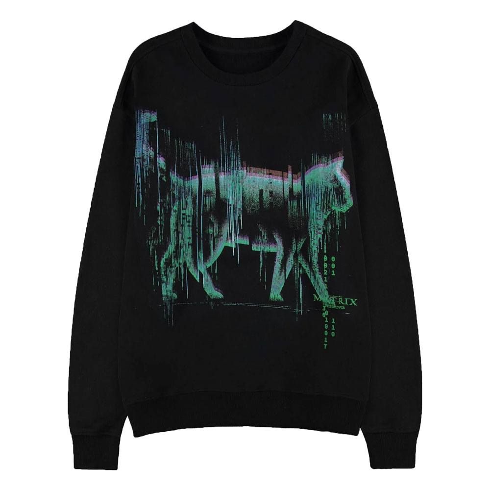 The Matrix Sweater Coded Cat Size M Difuzed