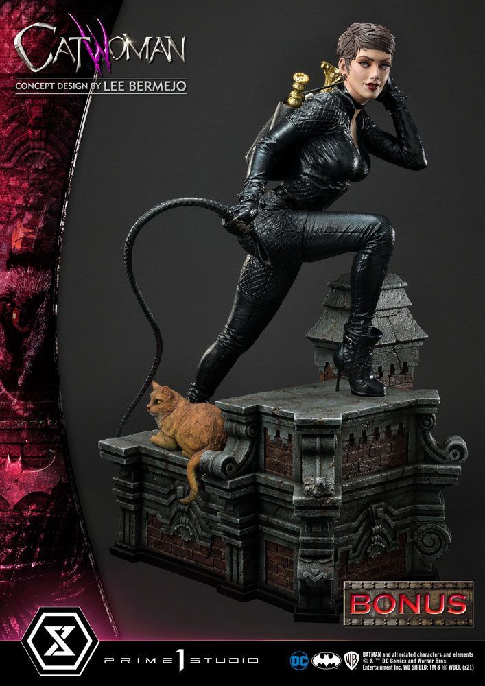 DC Comics Statue 1/3 Catwoman Deluxe Bonus Version Concept Design by Lee Bermejo 69 cm Prime 1 Studio