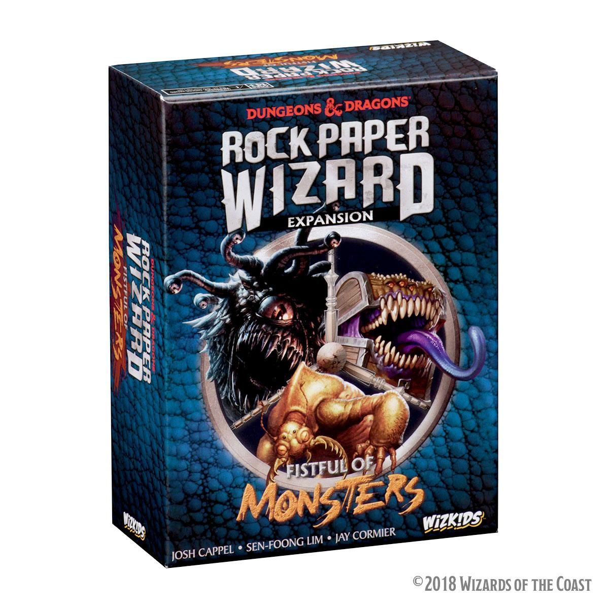 Dungeons & Dragons Board Game Expansion Rock Paper Wizard: Fistful of Monsters *English Version* Wizkids