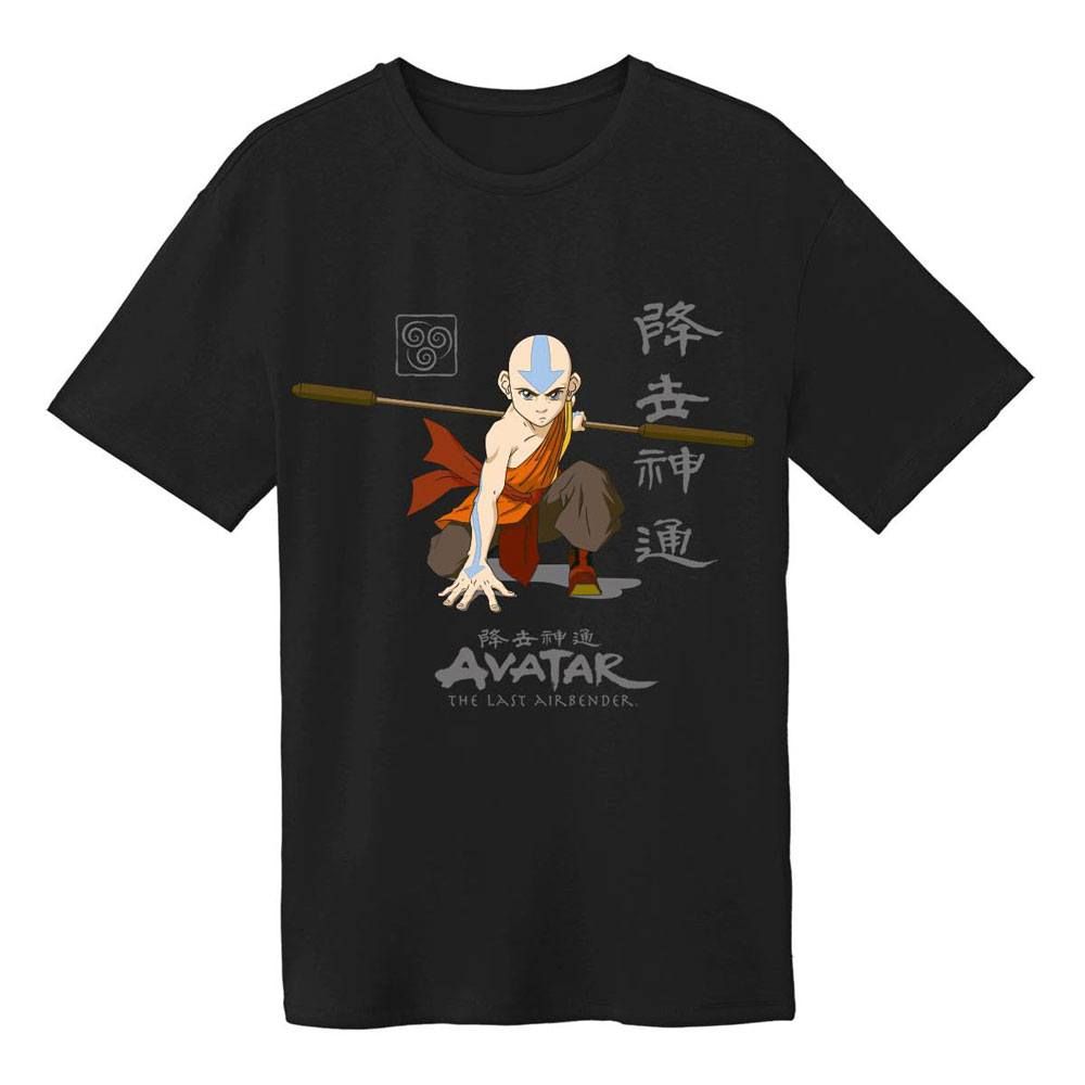 Avatar: The Last Airbender T-Shirt Aang in Knee Bend Pose Size XL PCMerch