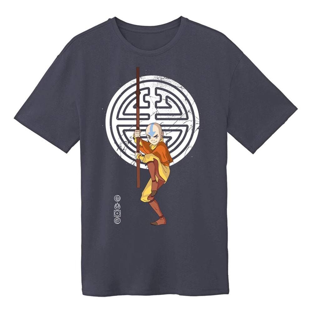 Avatar: The Last Airbender T-Shirt Anng With Symbols Size S PCMerch