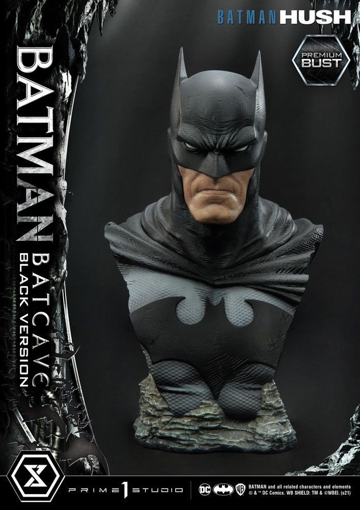 Batman Hush Bust 1/3 Batman Batcave Black Version 20 cm Prime 1 Studio