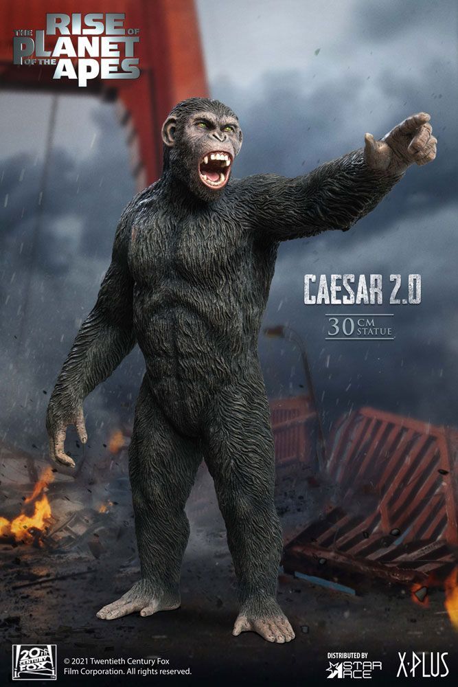 Rise of the Planet of the Apes Statue Caesar 2.0 30 cm Star Ace Toys
