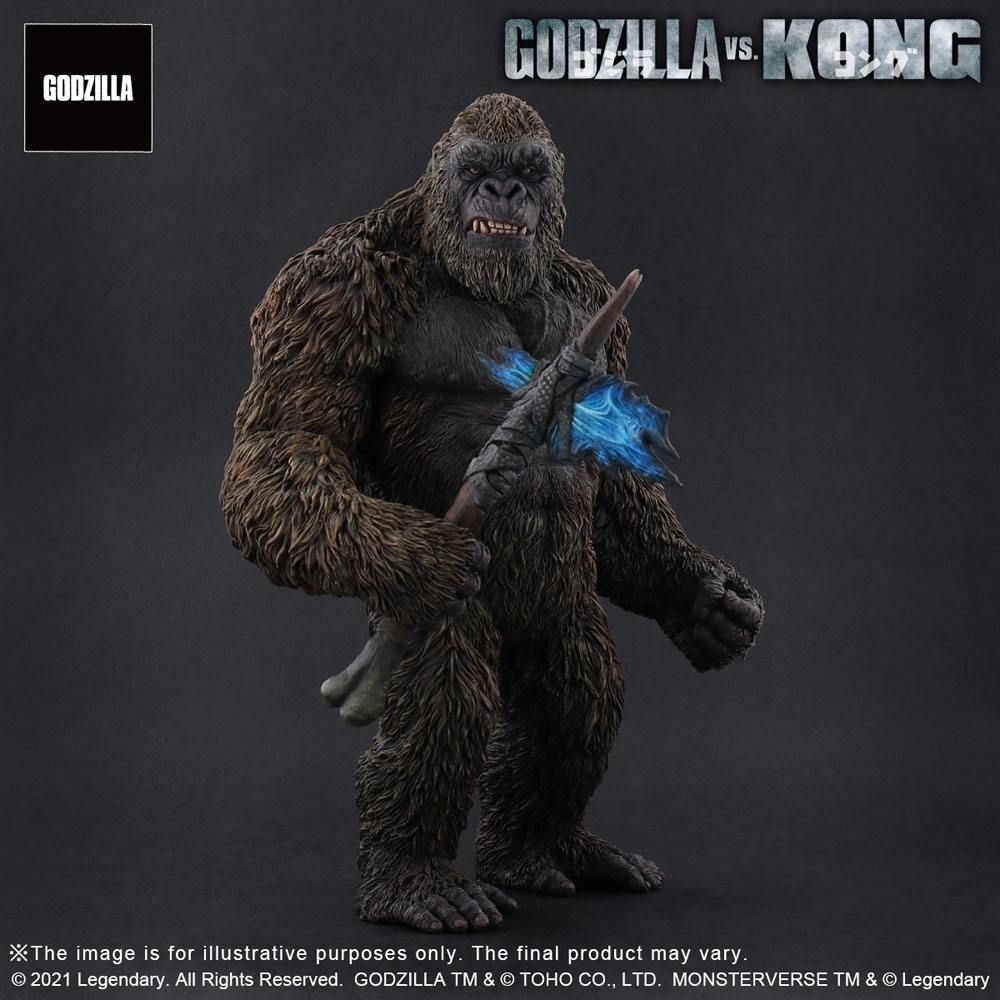 Godzilla vs. Kong 2021 TOHO Large Kaiju Series PVC Statue Kong 27 cm X-Plus