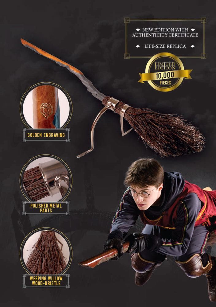 Harry Potter Replica 1/1 Firebolt Broom 2022 Edition Cinereplicas