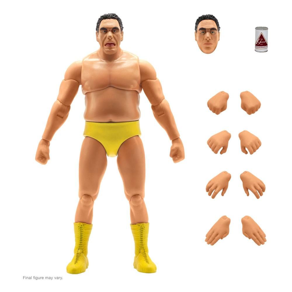 Andre The Giant Ultimates Action Figure Andre (Yellow Trunks) 20 cm Super7